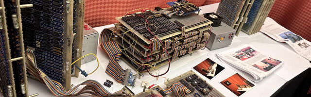 Original Amiga prototype spotted at VCF West 2025 vintage computing show — rarely seen forerunner to Amiga 1000 from early 1984