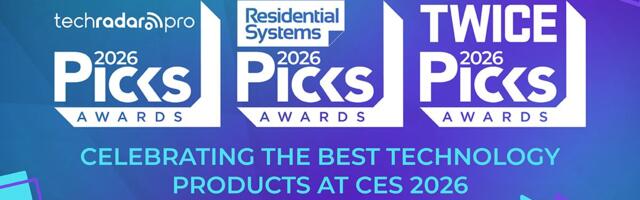 TechRadar Pro, Residential Systems, and TWICE announce CES Picks 2026 winners