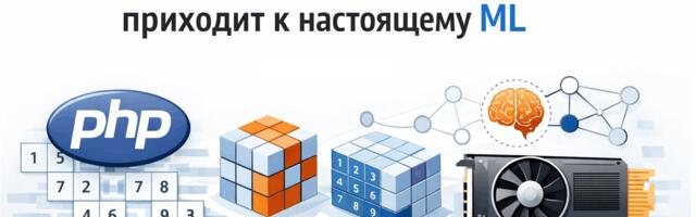 От массивов к GPU: как PHP-экосистема приходит к настоящему ML