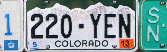 Why Does Colorado Have So Many Different Colored License Plates?