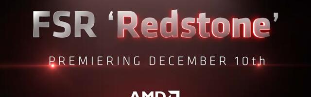 AMD will preview its Redstone upscaling tech on December 10