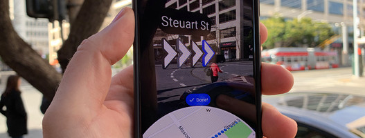 Google Maps gets improved Live View AR directions