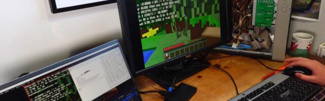 Minecraft runs on 8MB of VRAM using a 20-year-old GPU