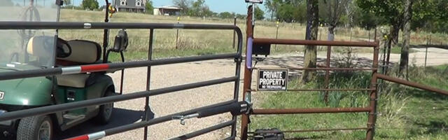 There's An Important Reason For Those Purple Fence Posts You May See Around Town