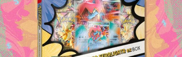 The Pokémon TCG Ascended Heroes Mega Feraligatr ex Box hits record-low price at Amazon