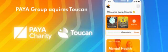 London-based Toucan snapped up by PayaCharity to enhance the digitisation of donations