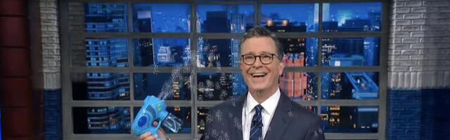 Stephen Colbert gets through 'borrifying' RNC night 3 with bonafide whimsy