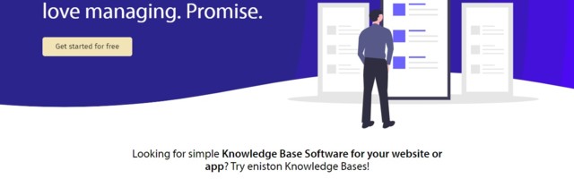 Easy to use Knowledge Base Software you will love managing.