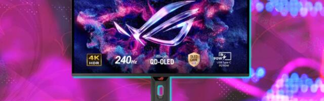 Upgrade to a 240Hz ASUS ROG Strix OLED gaming monitor for $100 off