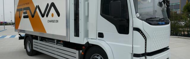 Tevva unveils 19-tonne hydrogen-electric truck