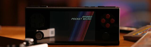 AYANEO’s new tiny handheld takes you back to the days of the Game Boy Micro