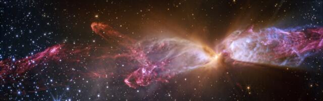 Webb Telescope Spots Two Protostars Locked in a Violent, Million-Year Battle