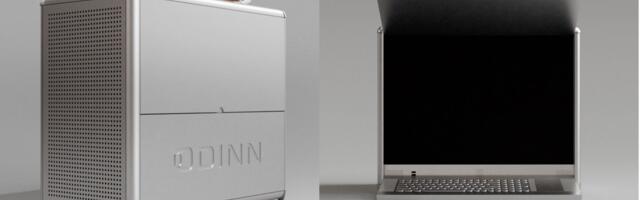 Odinn Omnia is the fastest portable PC you'll see in 2026 — it weighs 37kg, but hey, it has 4 Nvidia GPUs, 2 AMD CPUs, 1PB SSD storage, and a 24-inch 4K monitor