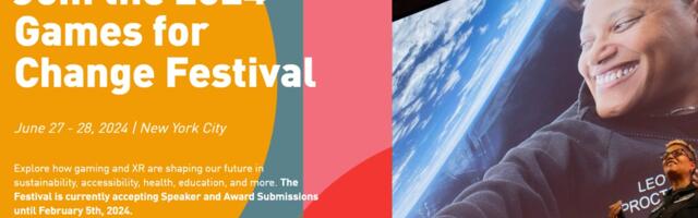 Games for Change Festival 2024 is coming June 27-28 in New York