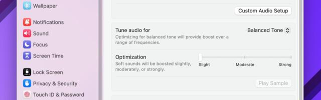 macOS Sequoia Lets You Customize AirPods Audio in System Settings