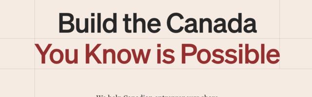 Canadian tech leaders launch Build Canada website for AI-refined policy ideas from entrepreneurs Canadian tech leaders launch Build Canada website for AI-refined policy ideas from entrepreneurs