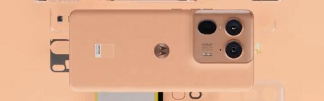 Motorola shows off the Edge 50 Ultra in Peach Fuzz
