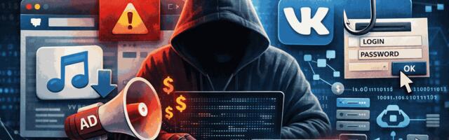 Разбор вредоносного расширения «vksaver — music saver vk»