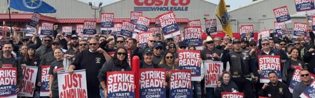 Costco's unionized workers vote to authorize a strike