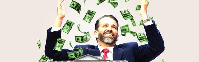 How Donald Trump Jr. is cashing in on his dad's presidency
