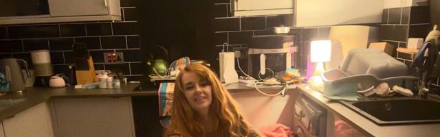 I quit my job and moved back in with my parents. I sleep in a blow-up bed in the kitchen so my teen can have a room of her own.