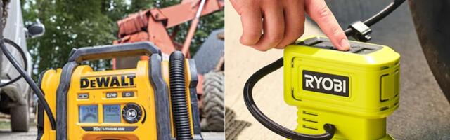 DeWalt Vs. Ryobi Tire Inflator: How Do They Compare?