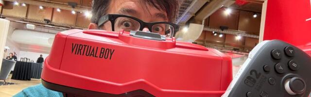 I Stuck My Face Into Nintendo's New Virtual Boy and Felt Oddly Comforted