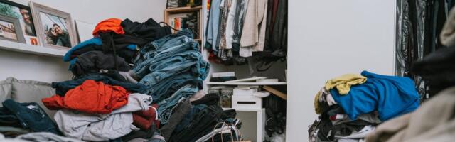 I'm helping my mom move to a small place. It has made me realize that at 46, I already have too much stuff.