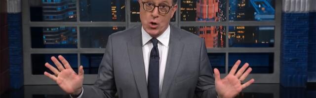 Stephen Colbert responds to Trumps viral F-bomb on live TV
