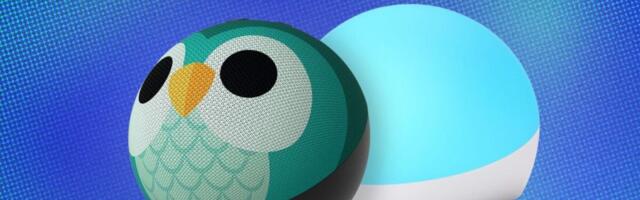 Amazon has their 5th Gen Kids Owl Echo Dots with Echo Glow 50% off right now