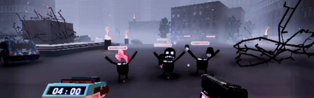 I can’t stop shooting Oddcore’s endless waves of weird little guys