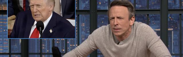 Seth Meyers takes A Closer Look at Trumps State of the Union tantrum