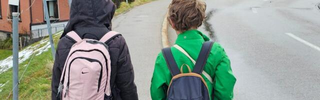 I'm an American raising 2 kids in Switzerland. They started walking to school without me when they were in kindergarten.