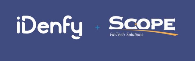 iDenfy and SCOPE partner