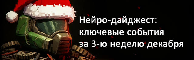 Нейро-дайджест: ключевые события мира AI за 3-ю неделю декабря 2025