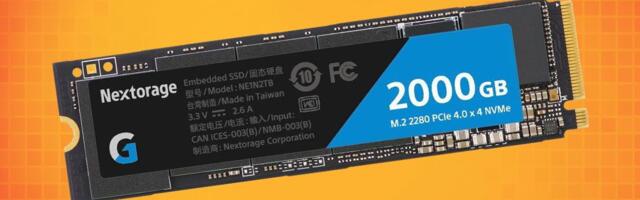 Nextorage 2TB G Series SSD Just $97 at Newegg