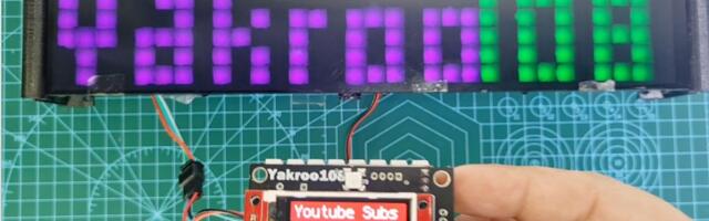 This Raspberry Pi Pico W keeps count of your YouTube subscribers