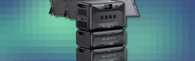 Take $1,500 off the major Bluetti Apex 300 power station with backup batteries and solar panels