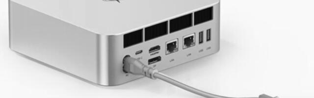 This mini PC has two 10Gb Ethernet LAN ports, a fingerprint reader, and can even connect to an external GPU - so remind me again why we need a full desktop PC?
