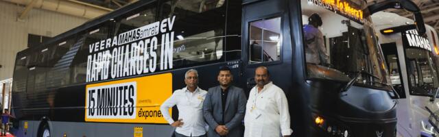 Exponent Energy Unveils 15-Minute Charging For Ebuses In Partnership With  Veera Vahana