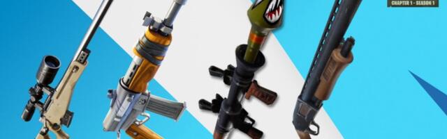 The best weapons in Fortnite OG: Chapter 1, Season 1 tier list