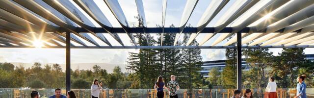 Apple Park Visitor Center's Rooftop Terrace is Temporarily Closed