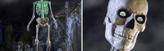 The Home Depots viral 12-foot skeleton can talk now