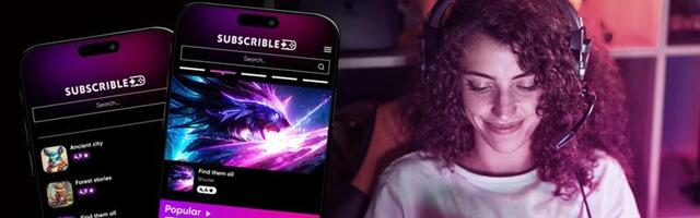 Subscrible launches ad-free mobile game catalog