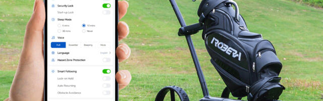 This self-driving golf trolley wants to replace your caddy with AI – using video analysis to improve your swing