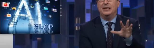 John Oliver finds a creative way to get revenge on AI spam