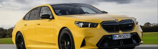 The 2025 BMW M5 High Performance PHEV Plug in Hybrid Sport Sedan