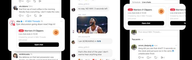 Threads introduces 'live chats' for following live events