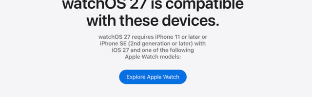Apple is dropping support for some pretty modern Watch models