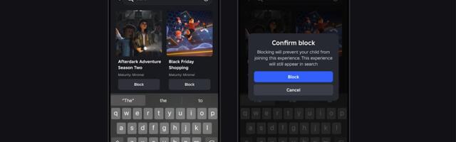 Roblox parental controls now include a block button